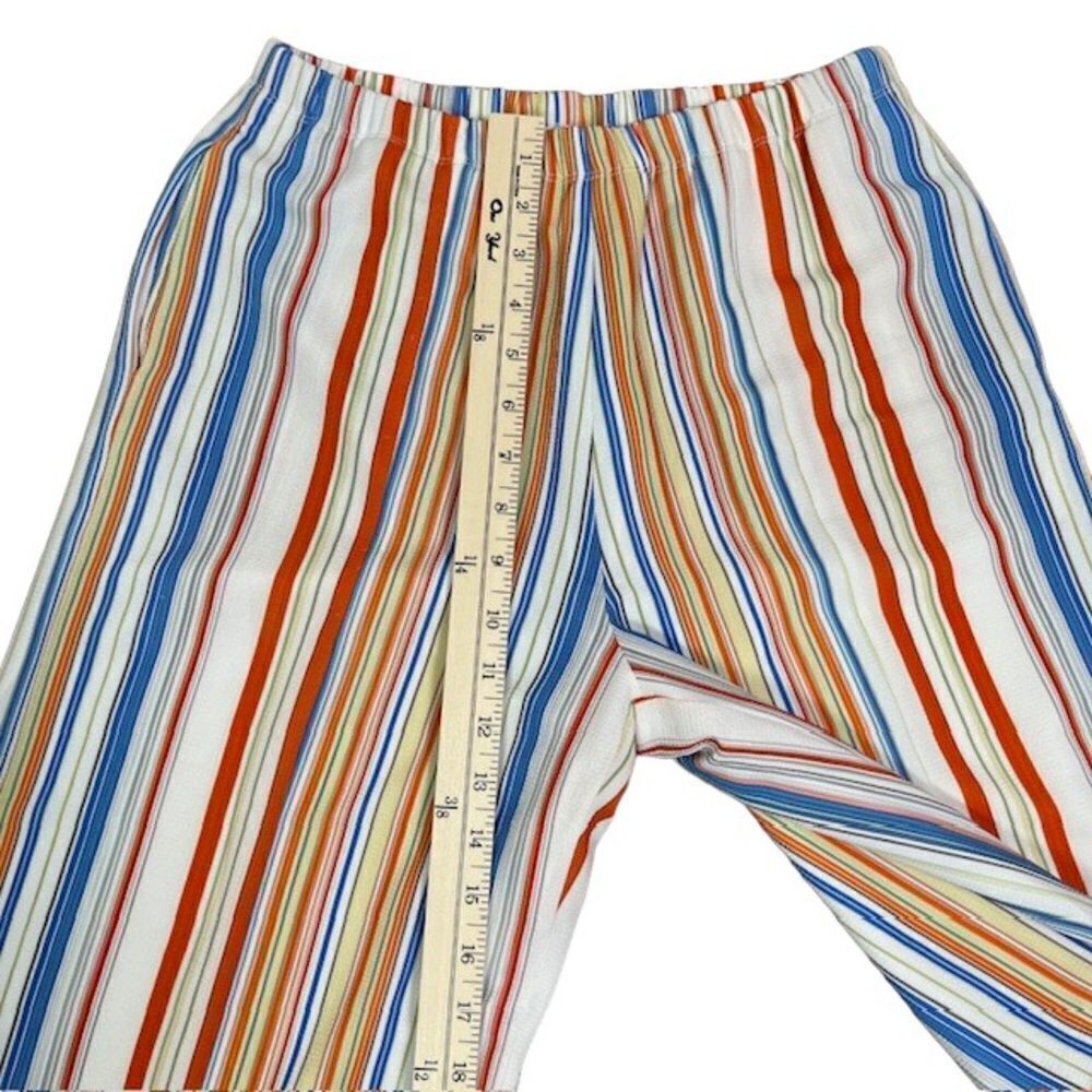 Spanner Women's Striped Split Leg Pull On Lined P… - image 5